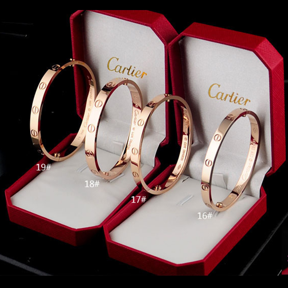 Cartier High Quality Rose Rose Gold Cartier Bracelet - PerfectKickZ