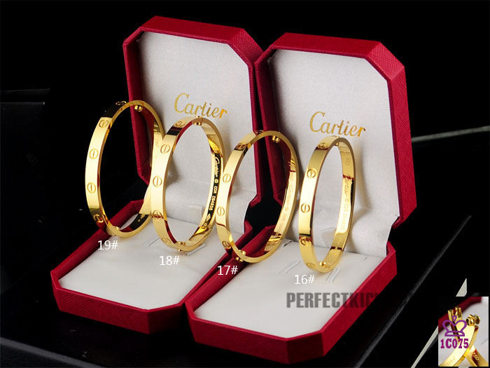 Cartier High Quality Gold Cartier Bracelet - PerfectKickZ
