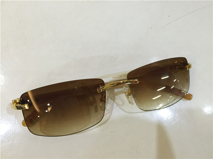 Cartier 3524012 White Buffalo Eyeglasses In Gold - PerfectKickZ
