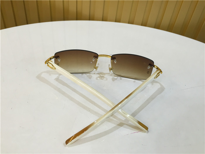 Cartier 3524012 White Buffalo Eyeglasses In Gold - PerfectKickZ