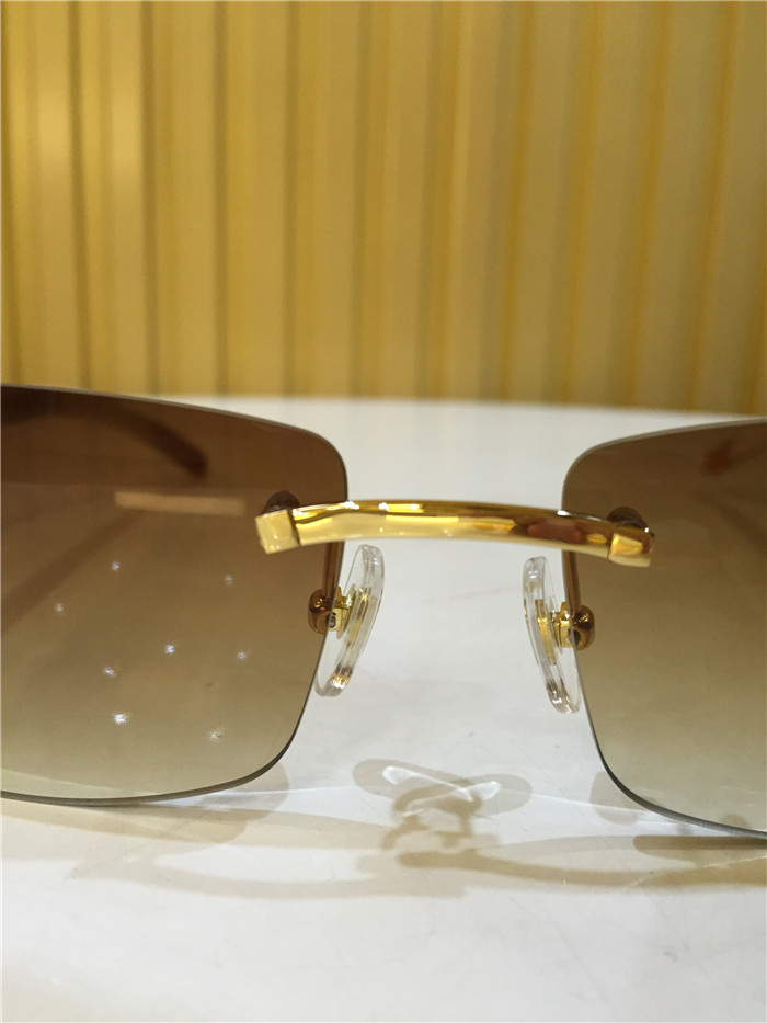 Cartier 3524012 White Buffalo Eyeglasses In Gold - PerfectKickZ