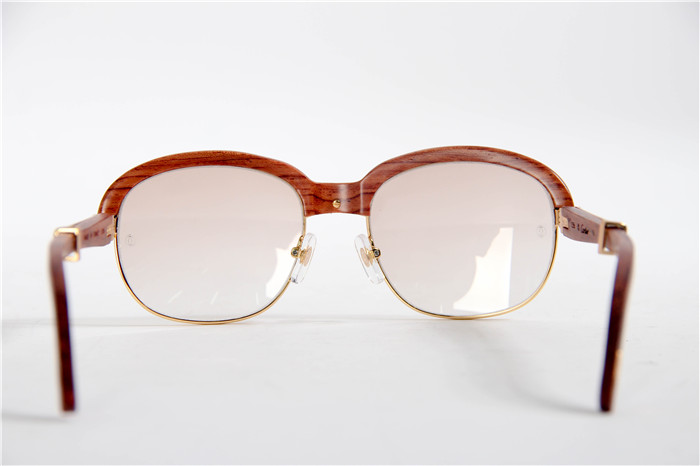 Cartier 1116679 Sunglasses In Gold Brown Gradient - PerfectKickZ