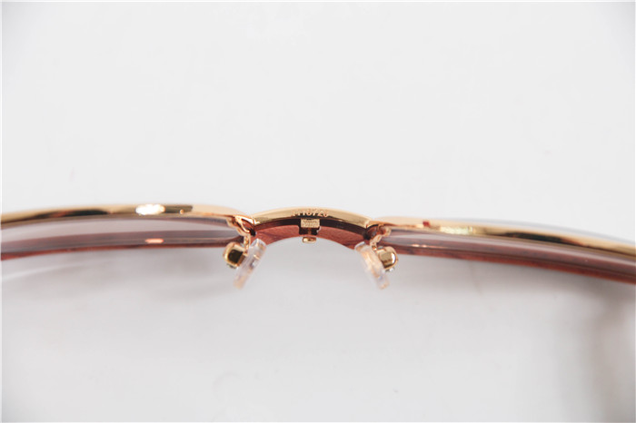 Cartier 1116679 Sunglasses In Gold Brown Gradient - PerfectKickZ