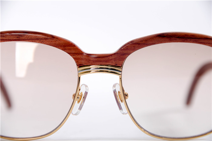 Cartier 1116679 Sunglasses In Gold Brown Gradient - PerfectKickZ
