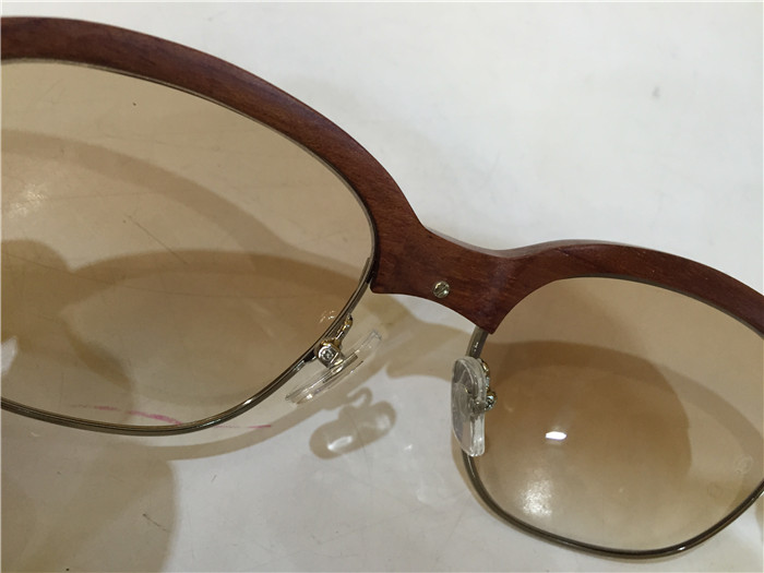 Cartier 1116679 Sunglasses In Silver Brown Gradient - PerfectKickZ