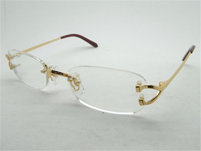 Cartier 2820829 Eyeglasses In Gold - PerfectKickZ