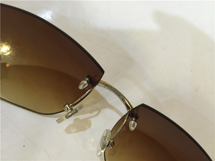 Cartier 4189705 White Mix Black Buffalo Sunglasses In Silver - PerfectKickZ