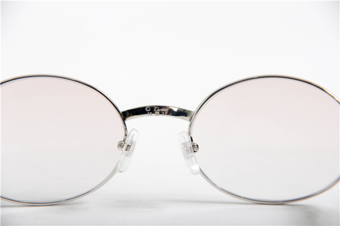Cartier 7550178 57-22 White Curve Cattle  Horn  Sunglasses In  Gold Brown - PerfectKickZ
