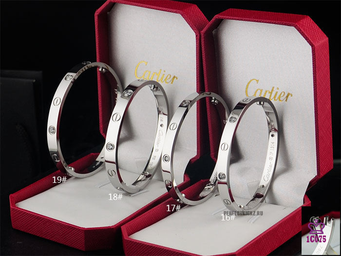 Cartier Classic Love Silver Bracelet With Diamonds - PerfectKickZ