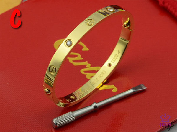 Cartier Classic Love Gold Bracelet With Diamonds - PerfectKickZ