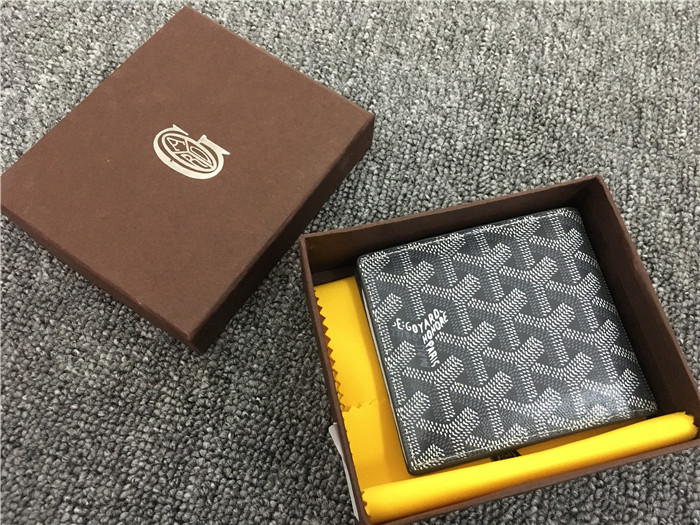 Short 6 Card Slots Billfold Wallet Grey - PerfectKickZ