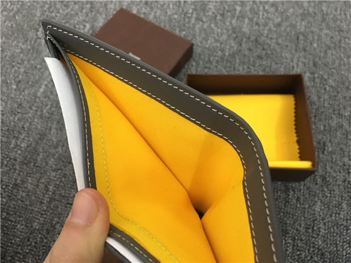 Short 6 Card Slots Billfold Wallet Grey - PerfectKickZ