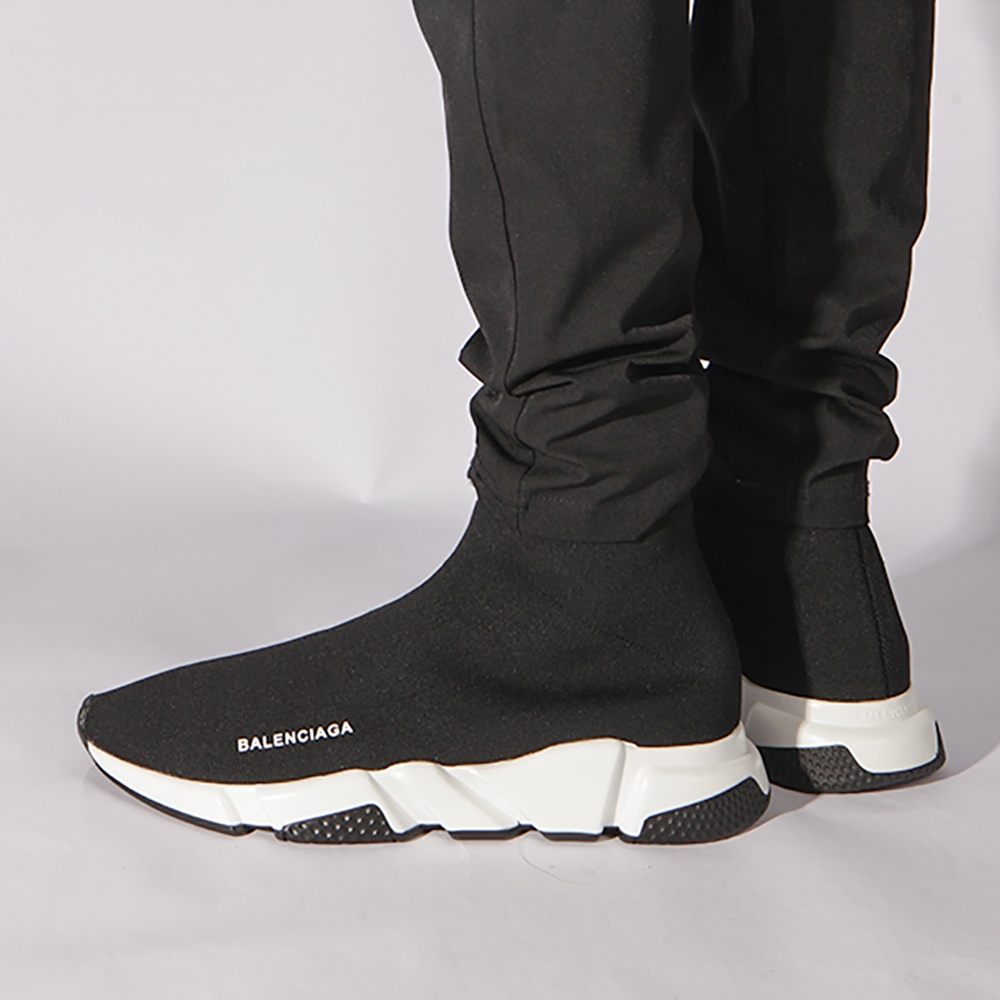 Balenciaga Speed Trainer Bicolor Black Sole - 