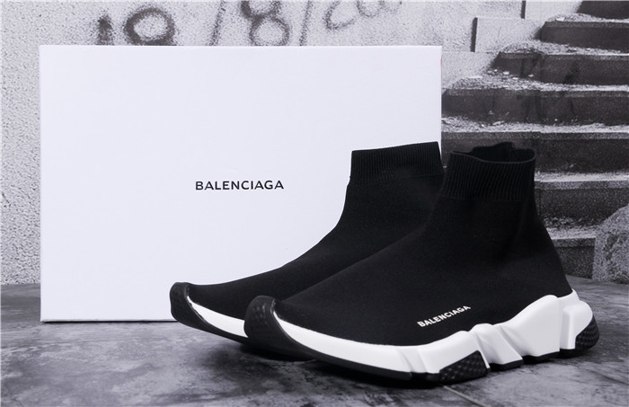 Balenciaga Speed Trainer Bicolor Black Sole - 