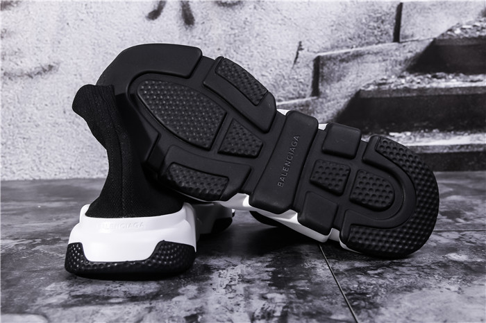 Balenciaga Speed Trainer Bicolor Black Sole - 