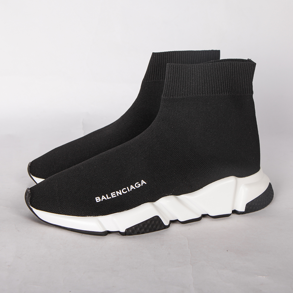 Balenciaga Speed Trainer Bicolor Black Sole - PerfectKickZ