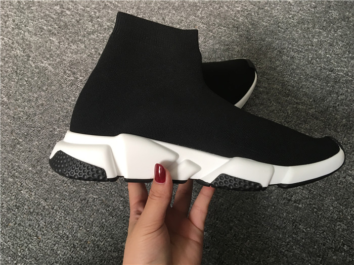 Balenciaga Speed Trainer Bicolor Black Sole - PerfectKickZ