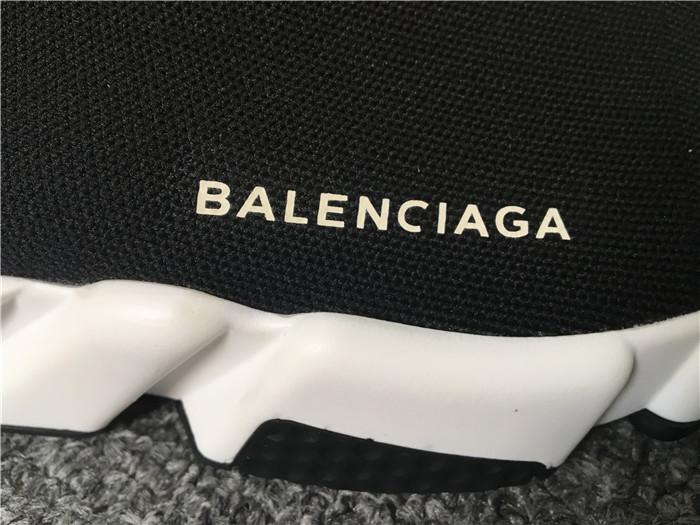 Balenciaga Speed Trainer Bicolor Black Sole - PerfectKickZ