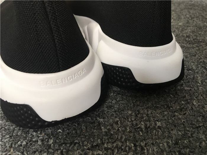 Balenciaga Speed Trainer Bicolor Black Sole - PerfectKickZ