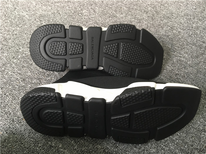 Balenciaga Speed Trainer Bicolor Black Sole - PerfectKickZ