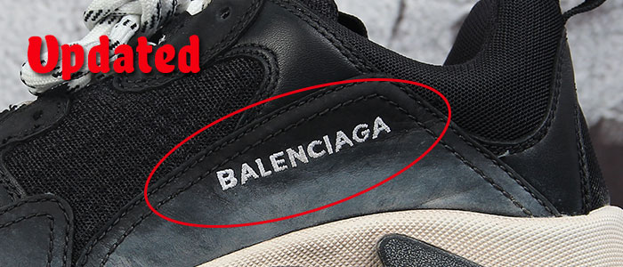 [Updated Best Version] Balenciaga Triple S Sneaker Black Red White - PerfectKickZ