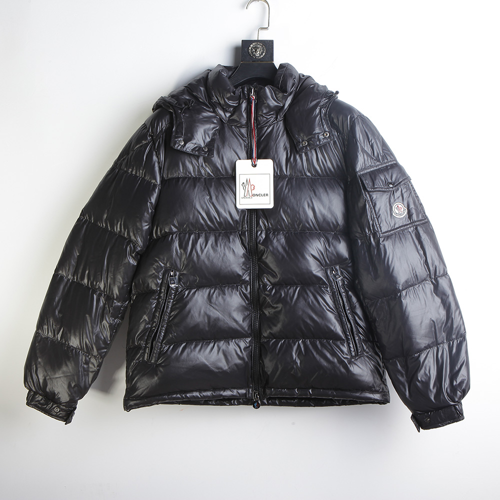 Moncler Maya Down Jacket Black - PerfectKickZ