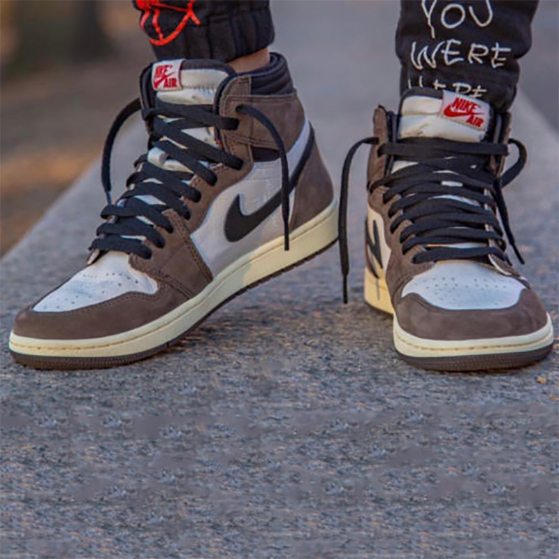 Jordan Travis Scott X Air 1 Sneakers - PerfectKickZ