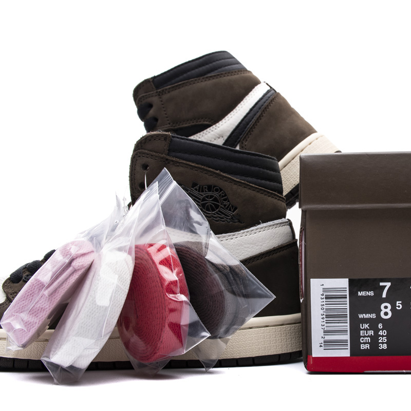 Jordan Travis Scott X Air 1 Sneakers - PerfectKickZ