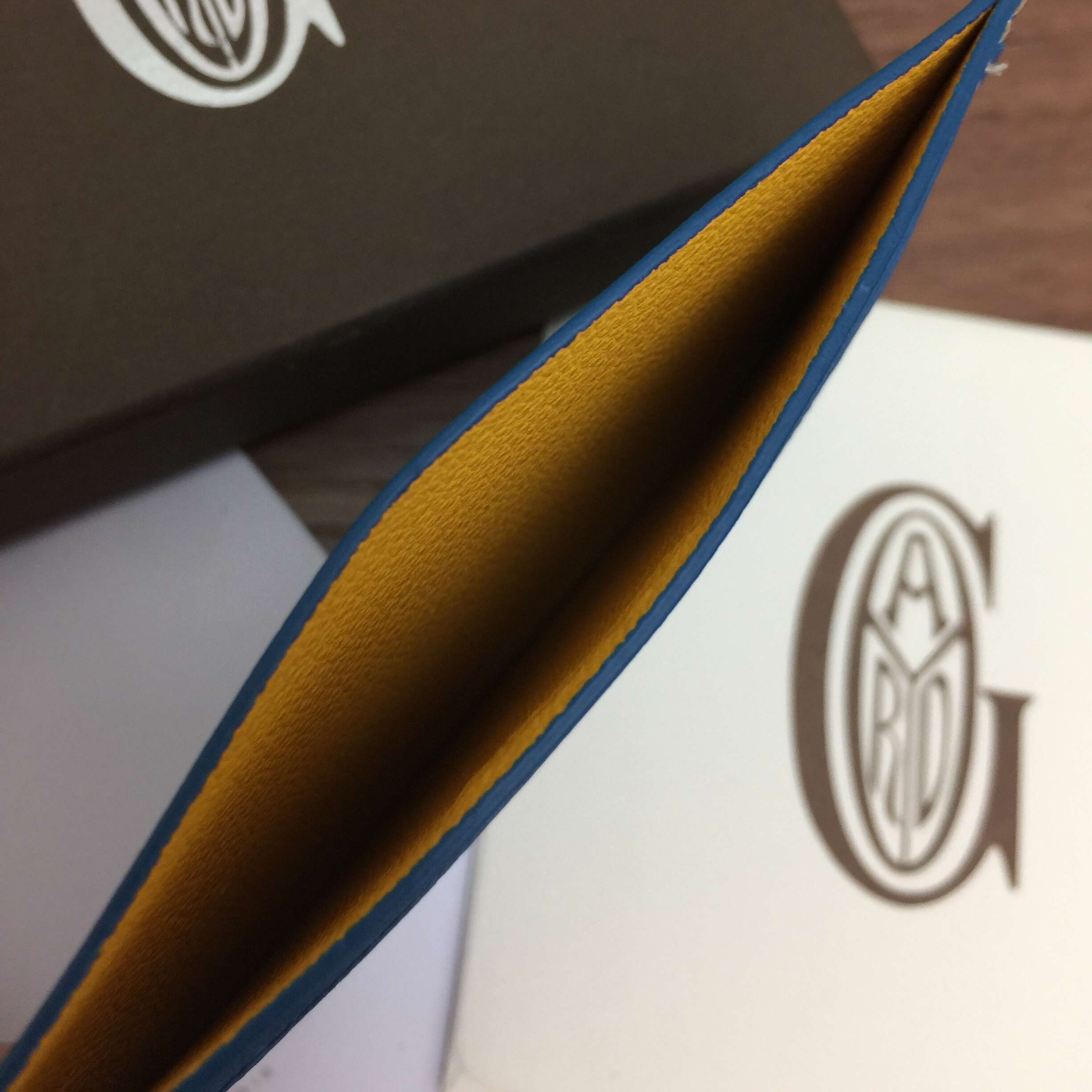 Goyard Card Holder Blue - PerfectKickZ
