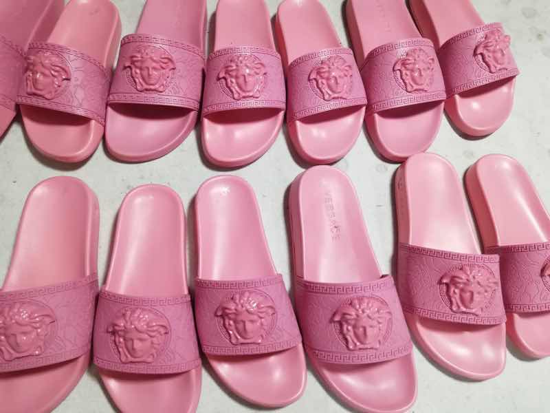 Versace Slides Pink - PerfectKickZ