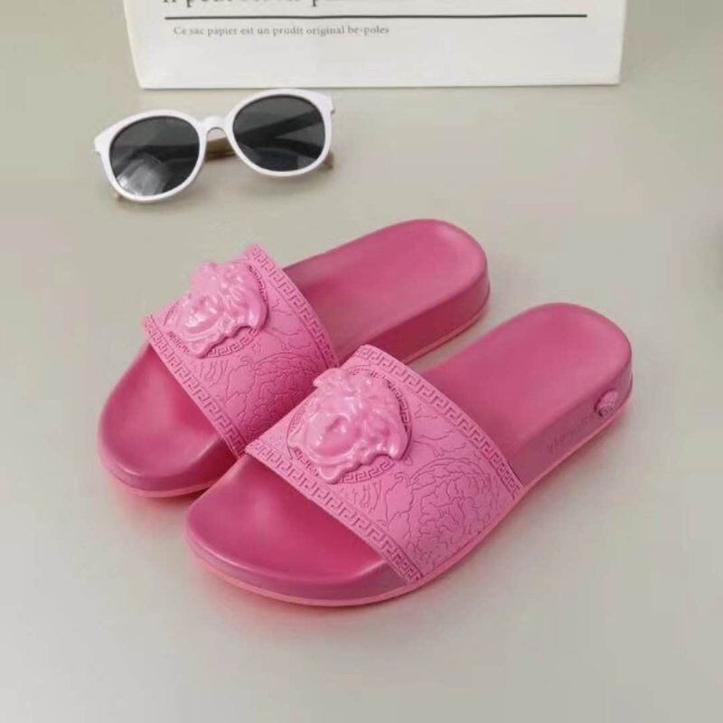 Versace Slides Pink - PerfectKickZ