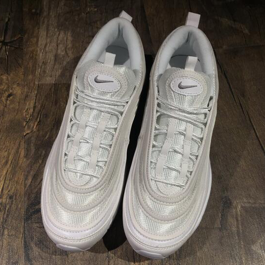 Nike Air Max 97 Triple White  Sneakers  - PerfectKickZ