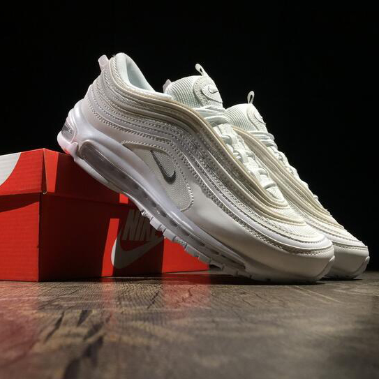 Nike Air Max 97 Triple White  Sneakers  - PerfectKickZ