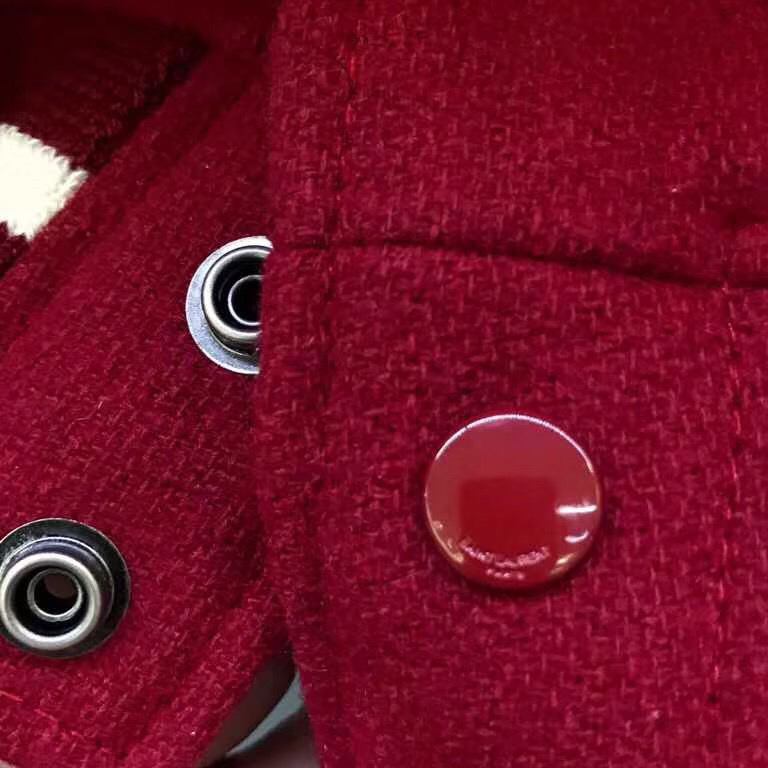 Saint Laurent Wool Varsity Jacket - 