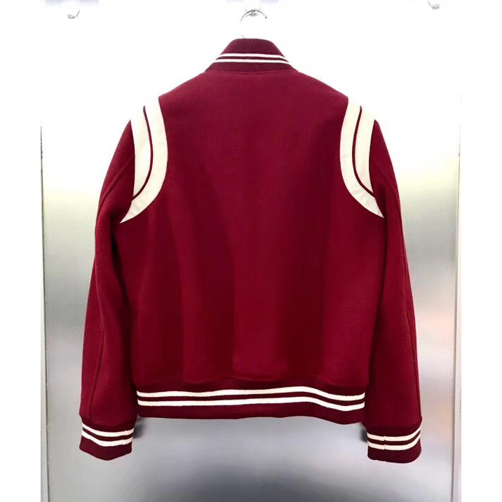 Saint Laurent Wool Varsity Jacket - 