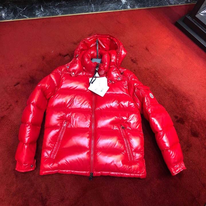 Moncler Red Down Jacket - PerfectKickZ