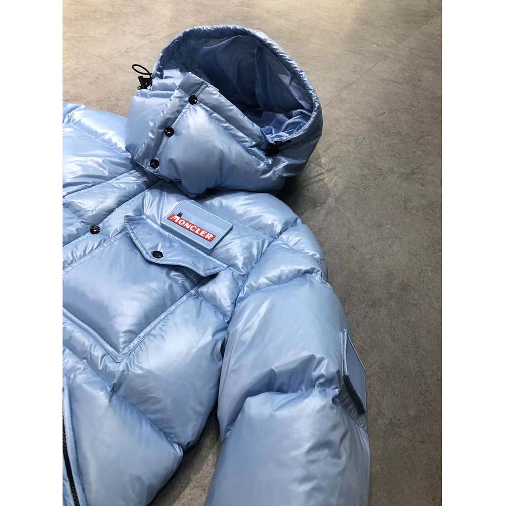 Moncler Down Jacket Blue - 