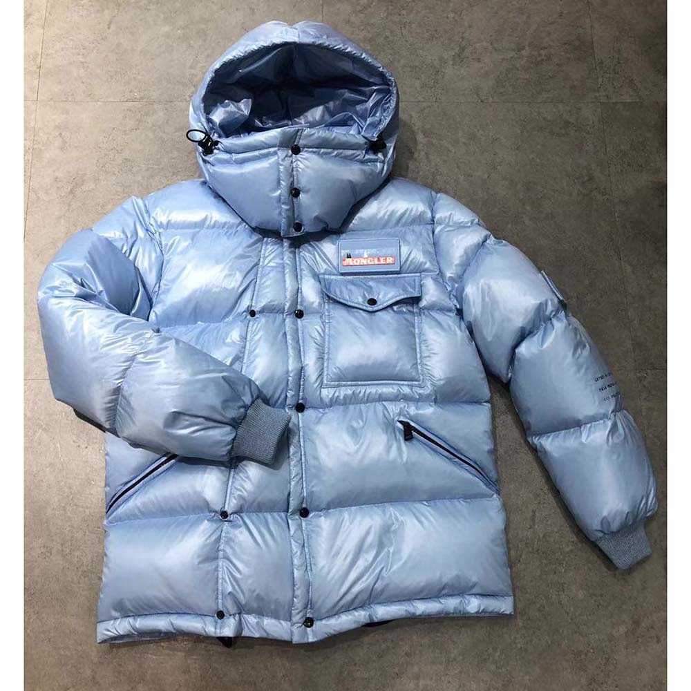 Moncler Down Jacket Blue - 