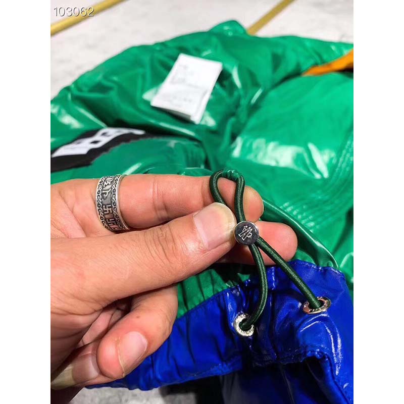 Moncler Down Jacket Blue/Green - PerfectKickZ