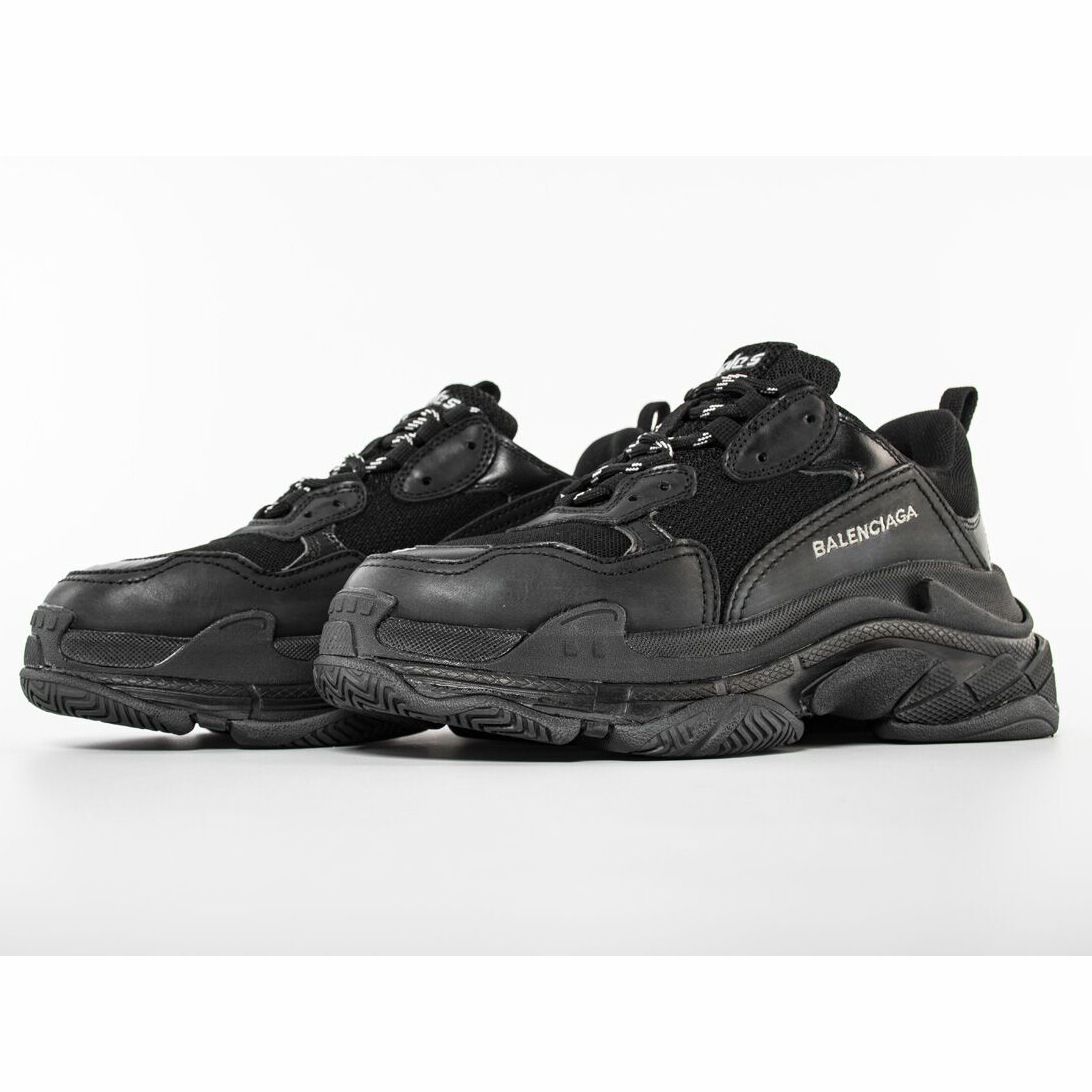 Balenciaga Triple S Trainers Black - PerfectKickZ