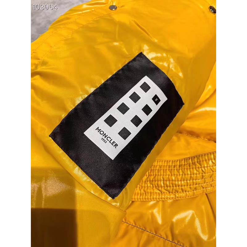 Moncler Down Jacket  Black/Yellow - PerfectKickZ
