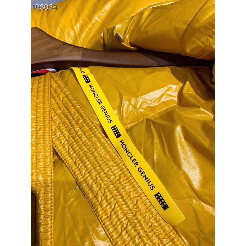 Moncler Down Jacket  Black/Yellow - PerfectKickZ