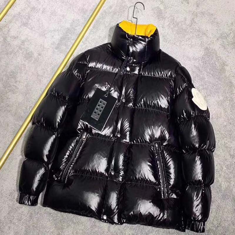 Moncler Down Jacket  Black/Yellow - PerfectKickZ