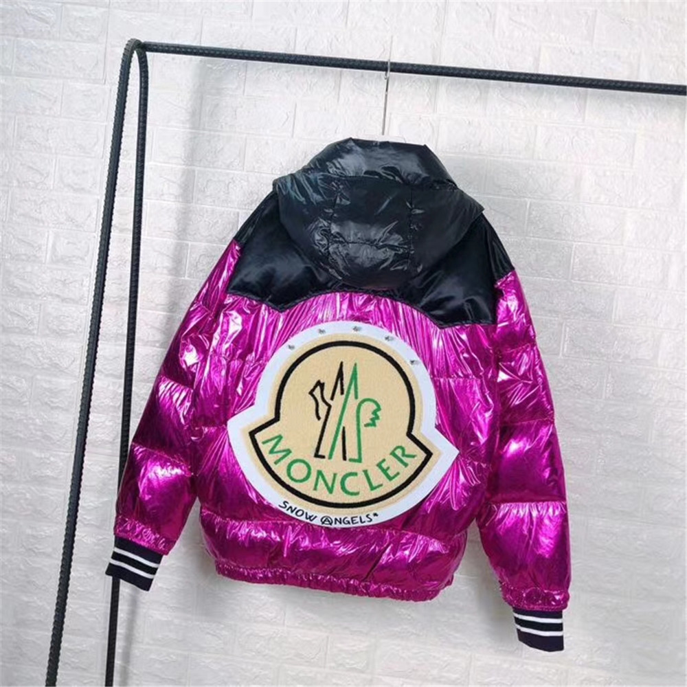 Moncler Down Jacket Black/Purple - PerfectKickZ