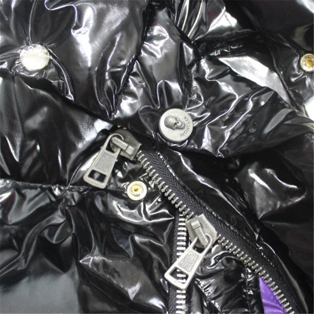 Moncler Down Jacket Black/Purple - PerfectKickZ