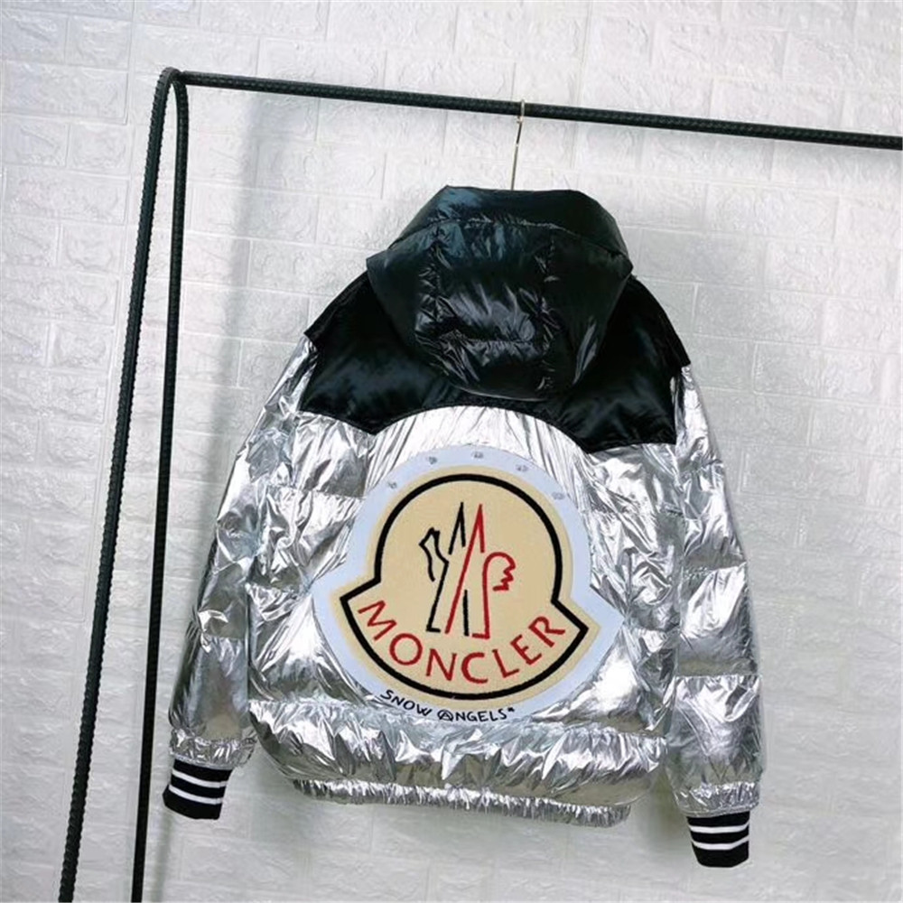 Moncler Down Jacket Black/Purple - 