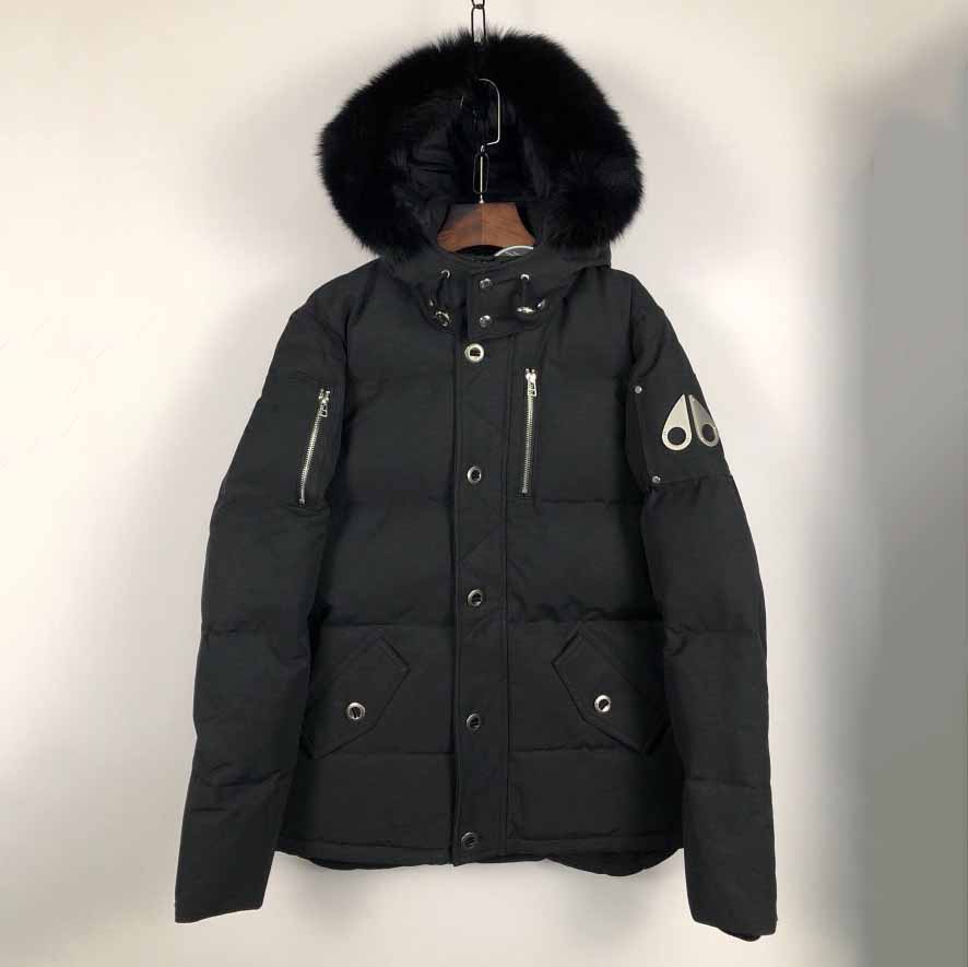 Moose Knuckles Black Down Jacket  - PerfectKickZ