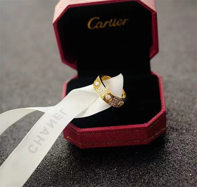 Cartier Ring In Golden - PerfectKickZ