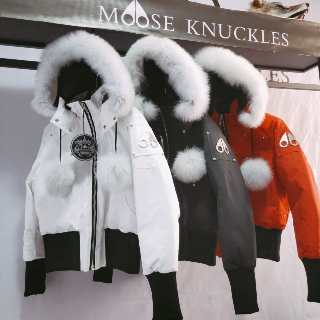 Moose Knuckles White Down Jacket  - PerfectKickZ