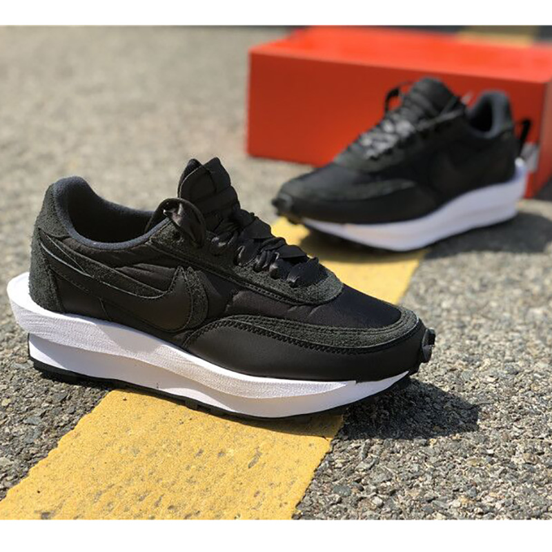Nike X Sacai Ldv Waffle Black - PerfectKickZ